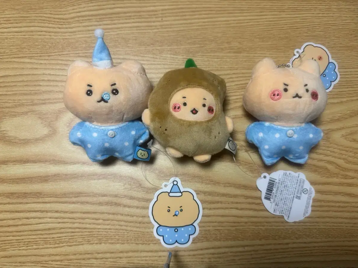 망그러진 곰 망곰 키링 3개 일괄